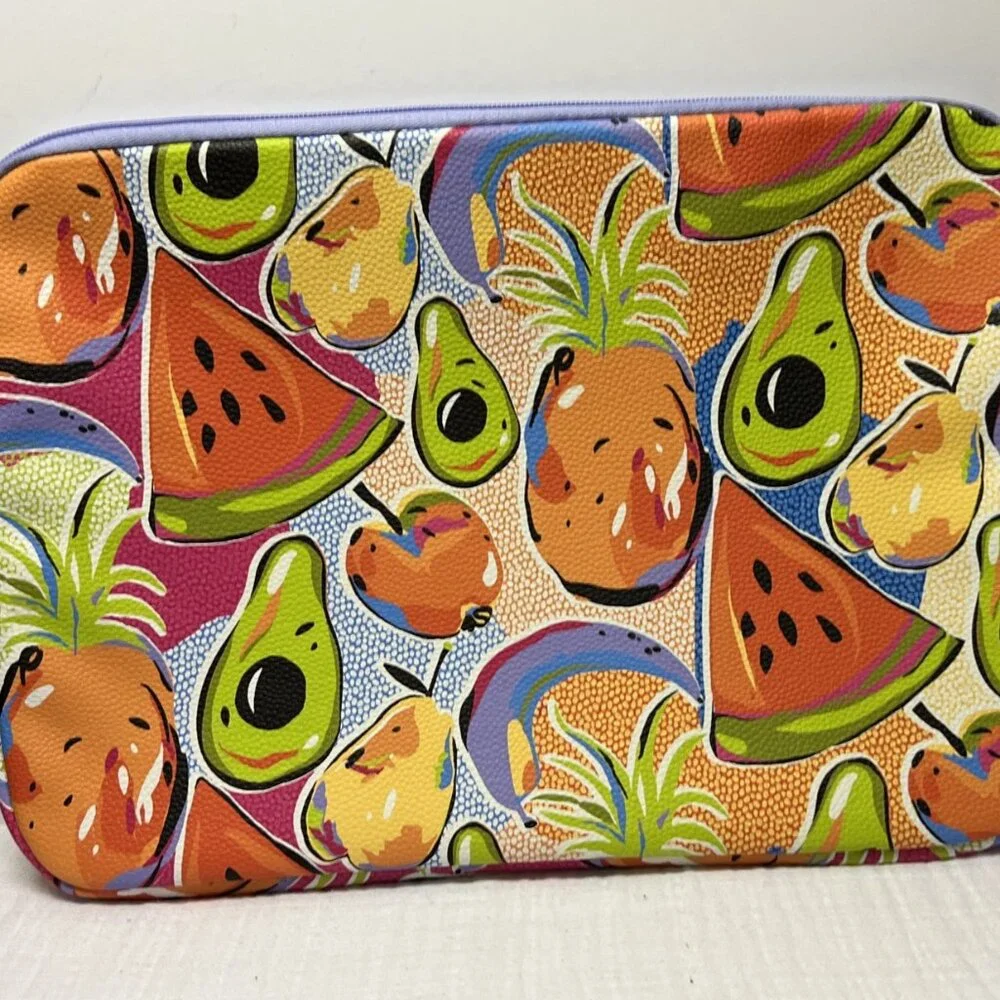 NWT 15” Tech Sleeve - Laptop/Tablet/Colorful Fruit Print - Tabitha Brown